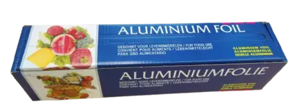 Alumiinifolio 44cm x 150 Vahva - Alumiinifolio - Alufol-vahva44x150 - 1