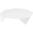 Dunisilk®-kateliina 84x84 cm Valkoinen - Liinat - DUNI165218 - 1