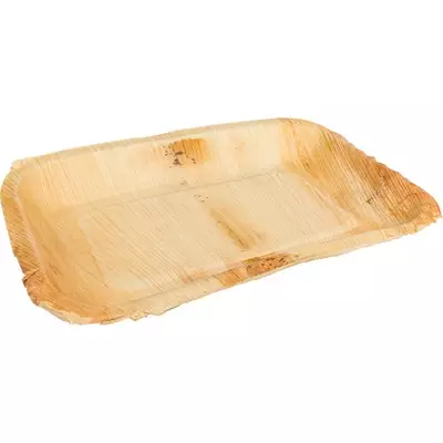 Palmunlehtilautanen 24x16 100kpl - Lautaset - HP-5034-palmulauta - 1