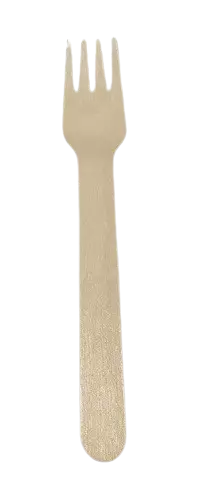 Pieni haarukka bambu 14cm 2000 - Aterimet - K-49430-haarukka - 1