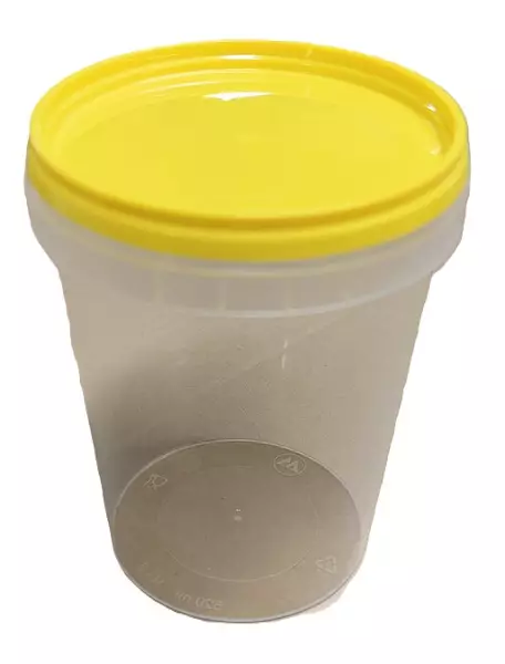 Pyöreä muovirasia 520 ml kansineen - Pyöreät muovirasiat - mr520ml-pyorea - 1