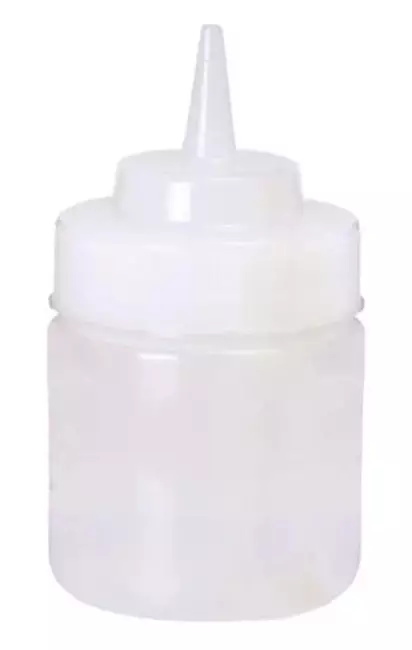 Muovipullo levellä suulla 236 ml - Grillipullot - Mplo236-224C - 1