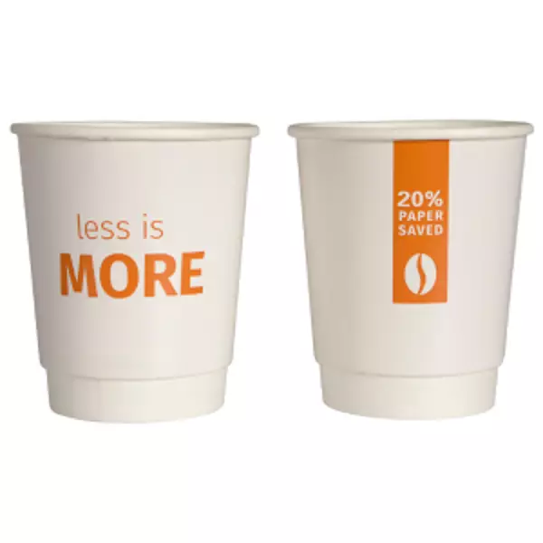 Kahvikuppi tuplaseinä 24cl, 8cm 500kpl - Mukit, kupit - AB0302-tuplakkuppi - 1