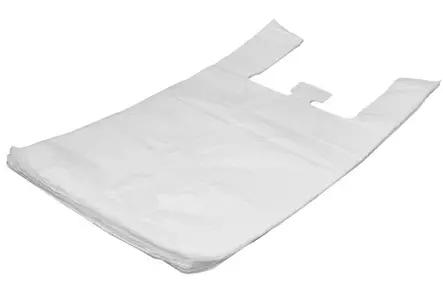 Muovikassi, valkoinen - Rulla- ja solmupussit - Muovikassi-valk - 1