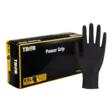 Nitriilikäsine Power Grip musta XXL 50 - Nitriilikäsineet - AB10126-thor-XXL - 1